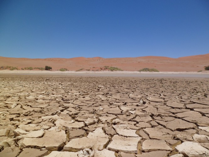 O deserto da namíbia.