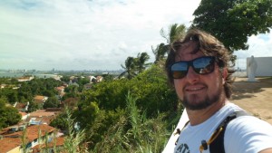 Olinda e Recife vistas do alto da Catedral da Sé