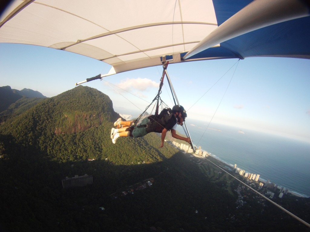 Sobrevoando o Rio