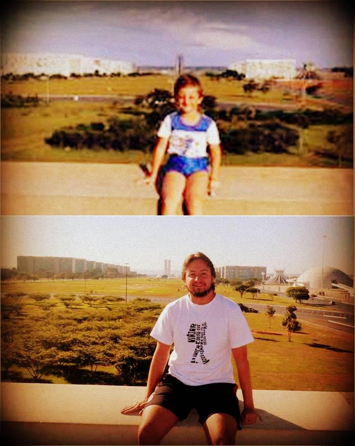 Mochileirinho e Mochileiro - 27 anos depois em Brasília