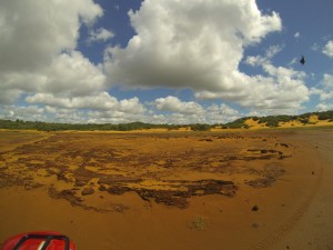 Chegando na Lagoa Amarela