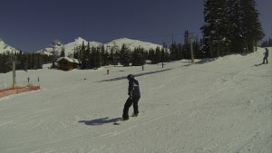 Snowboard em Banff