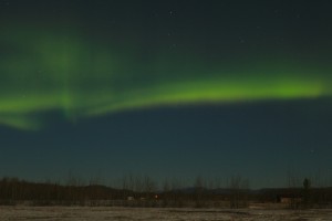 A Aurora Boreal em Whitehorse