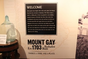 Mont Gay, há mais de 300 anos fabricando rum.