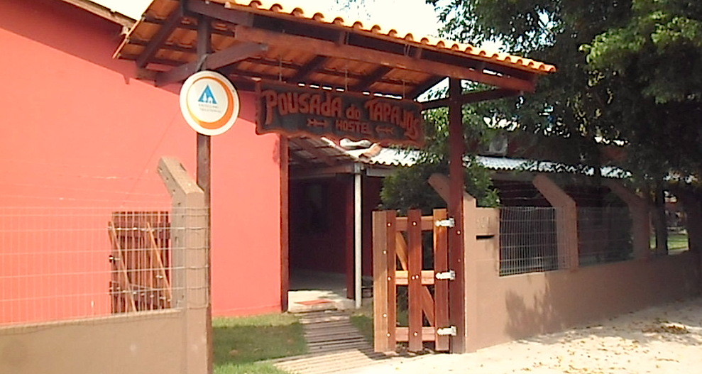 Entrada Tapajós hostel, em Alter do Chão - Pará