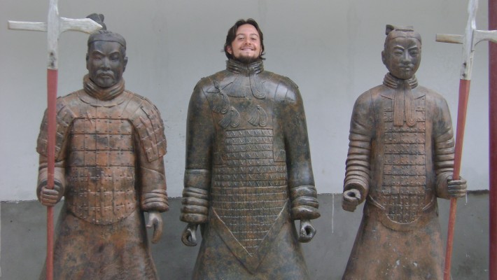 O Mochileiro e os soldados de Terracota!